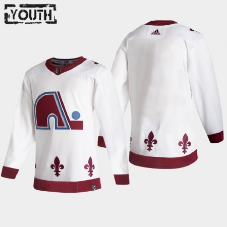 Dětské Hokejový Dres Colorado Avalanche Dresy Blank 2020-21 Reverse Retro Authentic